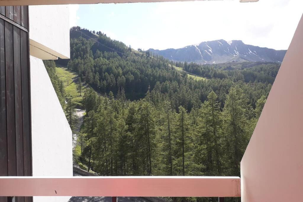 Studio Vue Sur La Montagne A Vars Les Claux Exterior photo