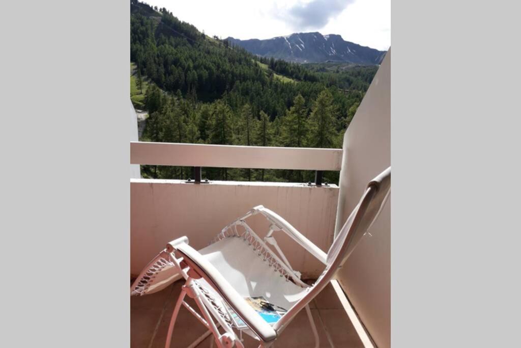 Studio Vue Sur La Montagne A Vars Les Claux Exterior photo